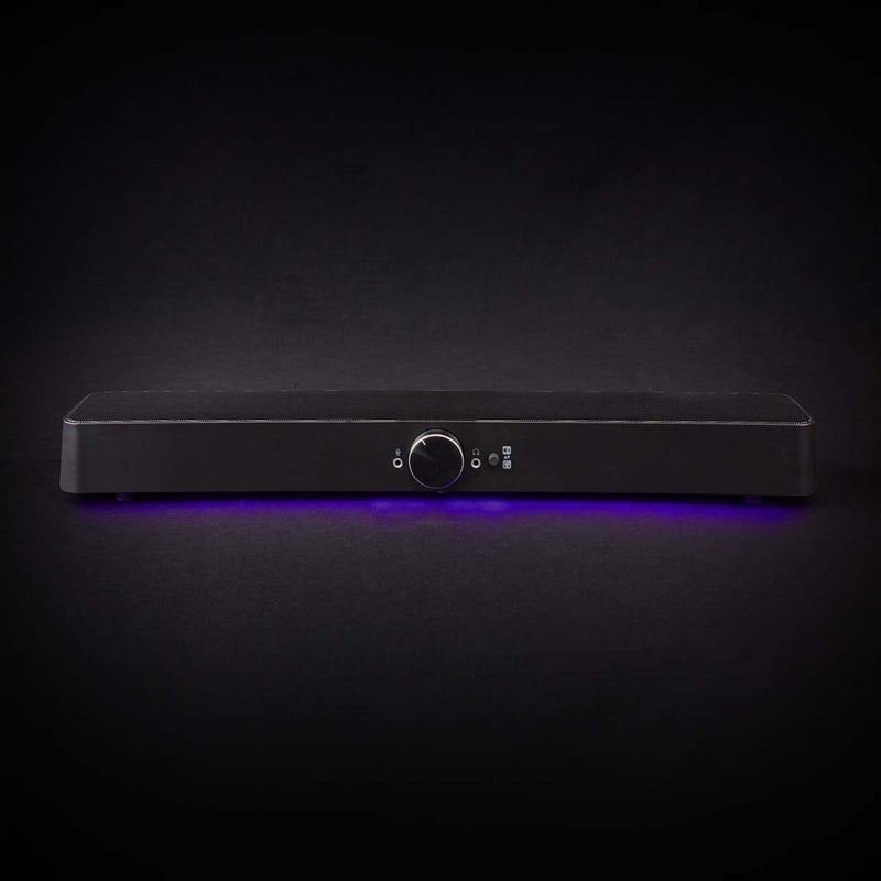 Nedis GSPRSB21020BK Gaming Speaker Speaker-kanalen: 2.0 Usb Gevoed 3,5 Mm Male 30 W Led Volumebedie
