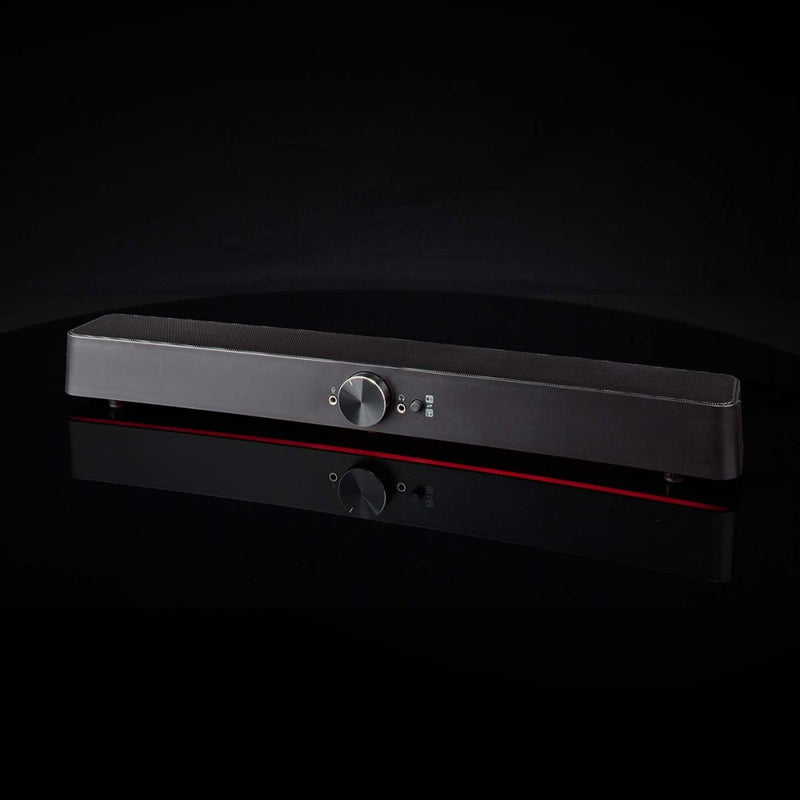 Nedis GSPRSB21020BK Gaming Speaker Speaker-kanalen: 2.0 Usb Gevoed 3,5 Mm Male 30 W Led Volumebedie