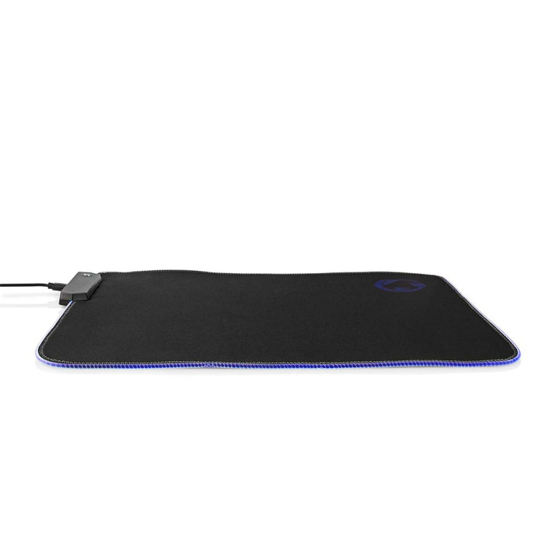 Nedis GMPDL110BK Gaming Muismat Microfiber / Rubberen Zwart