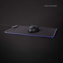 Nedis GMPDL110BK Gaming Muismat Microfiber / Rubberen Zwart