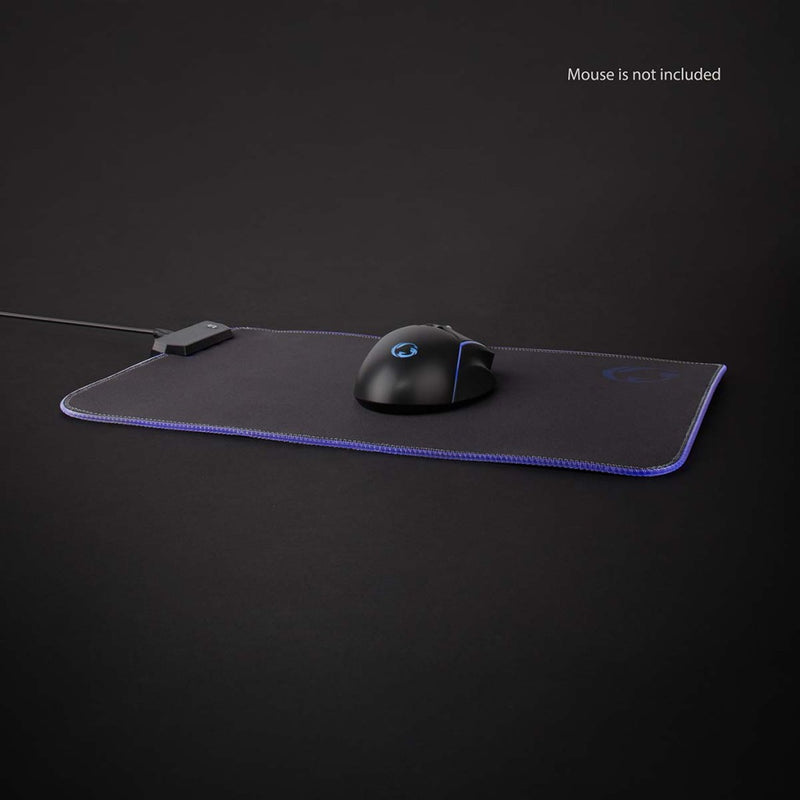 Nedis GMPDL110BK Gaming Muismat Microfiber / Rubberen Zwart