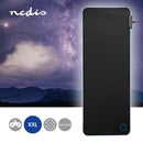 Nedis GMPDL210BK Gaming Muismat Microfiber / Rubberen Zwart