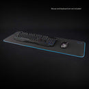 Nedis GMPDL210BK Gaming Muismat Microfiber / Rubberen Zwart