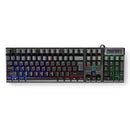 Nedis GCK51110BKUS Gaming Combo Kit 5-in-1 Toetsenbord, Koptelefoon, Muis En Muismat Zwart Qwerty U