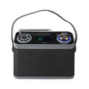 Nedis RDDB5200BK Dab+ Radio Tafelmodel Dab+ / Fm 2.4 &quot; Kleurenscherm Batterij Gevoed / Netvoed
