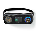 Nedis RDDB5200BK Dab+ Radio Tafelmodel Dab+ / Fm 2.4 &quot; Kleurenscherm Batterij Gevoed / Netvoed