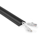 Nedis CMDT4516BK500 Kabelmanagement Buis 0.50 M 1 Stuks Maximale Kabeldikte: 16 Mm Pvc Zwart
