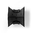 Nedis CMDT4510BK Kabelmanagement Buis In De Hoek Pvc Zwart