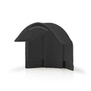Nedis CMDT4511BK Kabelmanagement Buis Over De Hoek 1 Stuks Pvc Zwart