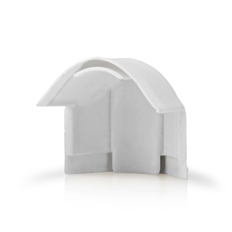 Nedis CMDT3301WT Kabelmanagement Buis Over De Hoek 1 Stuks Pvc Wit