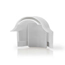 Nedis CMDT4511WT Kabelmanagement Buis Over De Hoek 1 Stuks Pvc Wit