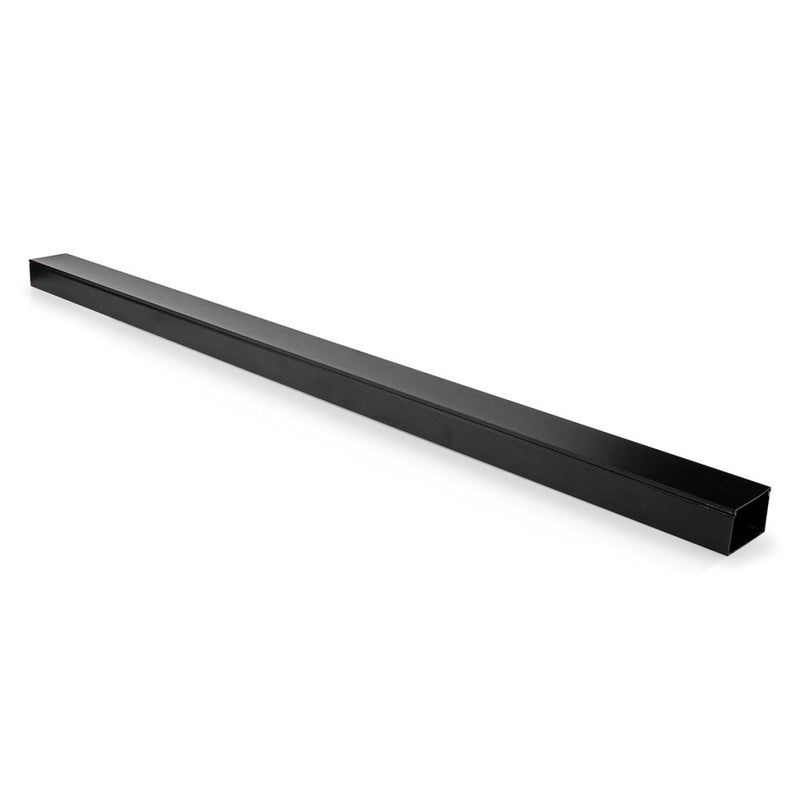 Nedis CMDT6040BK110 Kabelmanagement Buis 1.10 M 1 Stuks Maximale Kabeldikte: 40 Mm Aluminium Zwart