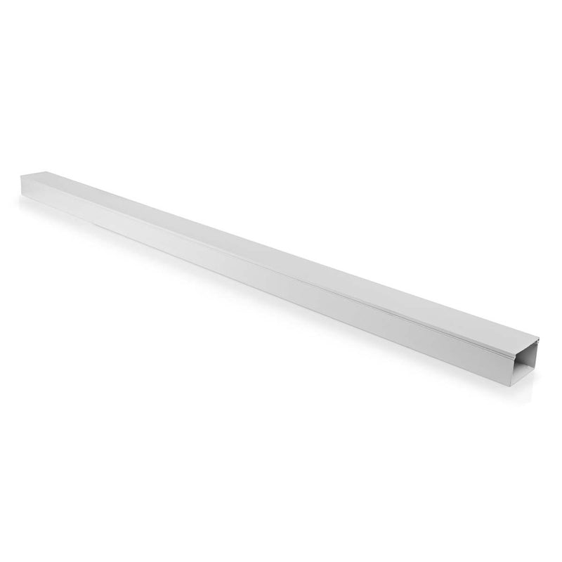 Nedis CMDT6040WT110 Kabelmanagement Buis 1.10 M 1 Stuks Maximale Kabeldikte: 40 Mm Aluminium Wit