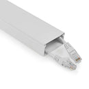 Nedis CMDT5025WT110 Kabelmanagement Buis 1.10 M 1 Stuks Maximale Kabeldikte: 25 Mm Aluminium Wit