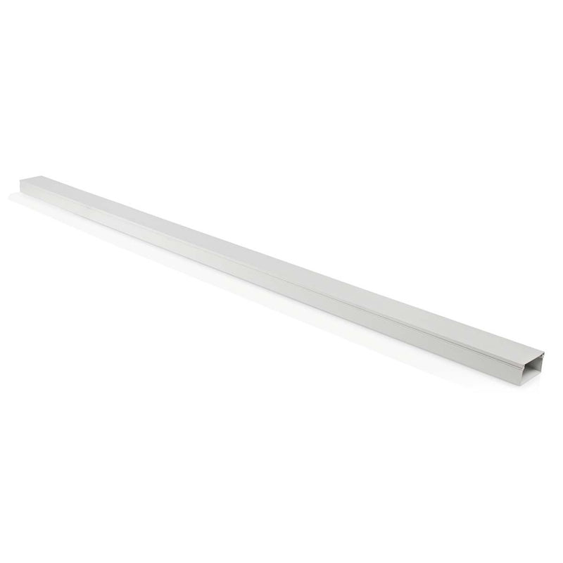 Nedis CMDT5025WT110 Kabelmanagement Buis 1.10 M 1 Stuks Maximale Kabeldikte: 25 Mm Aluminium Wit