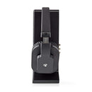 Nedis HPRF321BK Draadloze Tv-koptelefoon Rf Over-ear Maximale Batterijduur: 8 Hrs 25 M Digitale Aud
