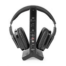 Nedis HPRF321BK Draadloze Tv-koptelefoon Rf Over-ear Maximale Batterijduur: 8 Hrs 25 M Digitale Aud