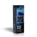 Nedis GMMP110BK Gaming Muis &amp; Muismat Set Bedraad Dpi: 1200 / 2400 / 4800 / 7200 Dpi Instelbare