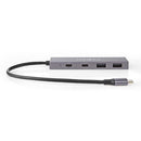 Nedis UHUBU3450AT Usb-hub 1x Usb-c&trade; 3.2 Gen 2 Male 2x Usb-a 3.2 Gen 2 Female / 2x Usb-c&trade