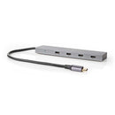 Nedis UHUBU3470AT Usb-hub 1x Usb-c&trade; 3.2 Gen 2 Male Usb-c&trade; 3.2 Gen 2 Female With Pd 3.0