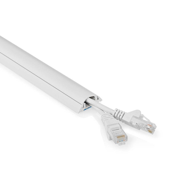 Nedis CMDT3312WT500 Kabelmanagement Buis 0.50 M 1 Stuks Maximale Kabeldikte: 12 Mm Pvc Wit