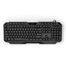 Nedis GKBD110BKUS Bedraad Gaming Toetsenbord Usb Type-a Membrane Toetsen Led Qwerty Us Internationa