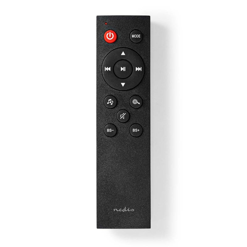 Nedis SPSB200BK Soundbar 2.0 Dsp-programma's 40 W 1x 3,5 Mm / 1x Coax Audio / 1x Optisch / 1x Usb 1