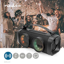 Nedis SPBB306BK Bluetooth&reg; Party Boombox 5 Hrs 2.0 24 W Media Afspeelmogelijkheden: Aux / Usb K