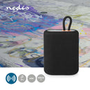 Nedis SPBT2005BK Bluetooth&reg;-speaker Maximale Batterijduur: 7 Hrs Handheld Ontwerp 7 W Mono Inge
