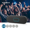 Nedis SPBT3600BK Bluetooth&reg;-speaker Maximale Batterijduur: 12 Hrs Handheld Ontwerp 16 W Stereo