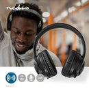 Nedis HPBT2261BK Draadloze Over-ear Koptelefoon Maximale Batterijduur: 16 Uur Ingebouwde Microfoon