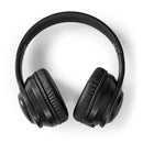 Nedis HPBT2261BK Draadloze Over-ear Koptelefoon Maximale Batterijduur: 16 Uur Ingebouwde Microfoon