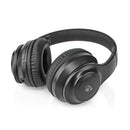 Nedis HPBT2261BK Draadloze Over-ear Koptelefoon Maximale Batterijduur: 16 Uur Ingebouwde Microfoon