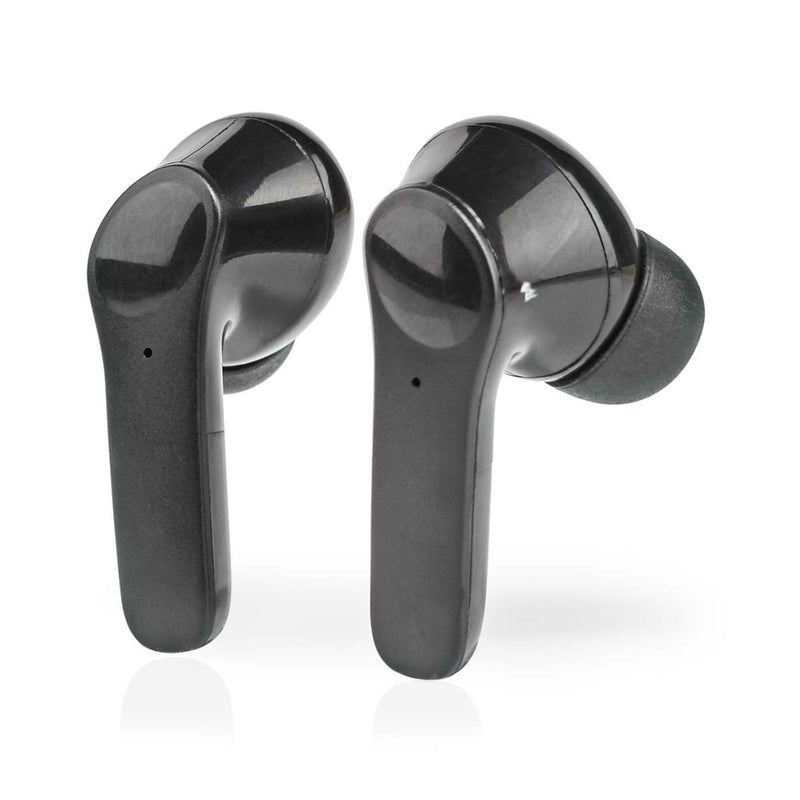 Nedis HPBT5060BK Volledig Draadloze Oordopjes Bluetooth&reg; Maximale Batterijduur: 5 Uur Aanraakbe