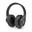 Nedis HPBT1202BK Draadloze Over-ear Koptelefoon Maximale Batterijduur: 7 Uur Ingebouwde Microfoon D