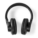 Nedis HPBT1202BK Draadloze Over-ear Koptelefoon Maximale Batterijduur: 7 Uur Ingebouwde Microfoon D
