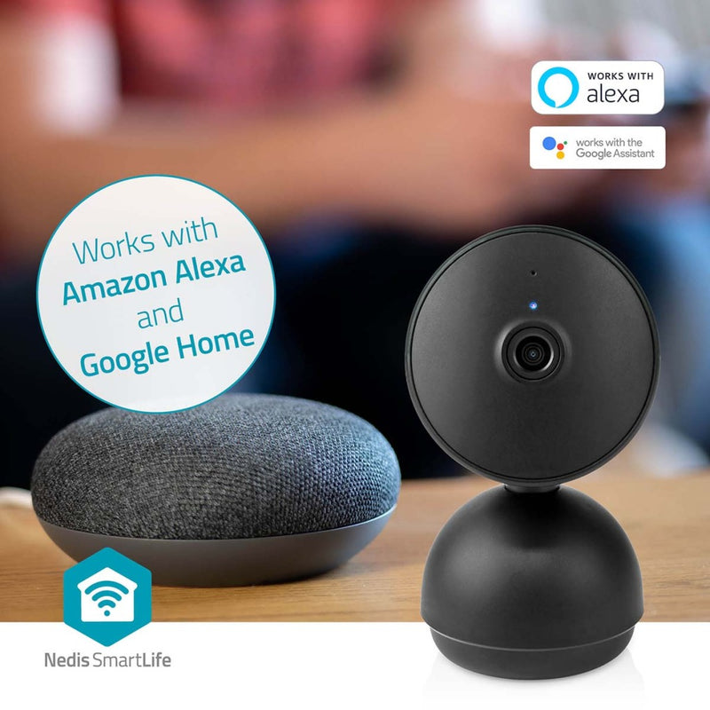 Nedis WIFICI22CBK Smartlife Camera Voor Binnen Wi-fi Full Hd 1080p Kiep En Kantel Cloud Opslag (opt