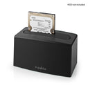 Nedis HDDUSB3210BK Docking Station Voor Harde Schijf Usb 3.2 Gen1 Usb Type-a 1 Schijf 2.5 / 3.5 &qu