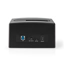 Nedis HDDUSB3210BK Docking Station Voor Harde Schijf Usb 3.2 Gen1 Usb Type-a 1 Schijf 2.5 / 3.5 &qu