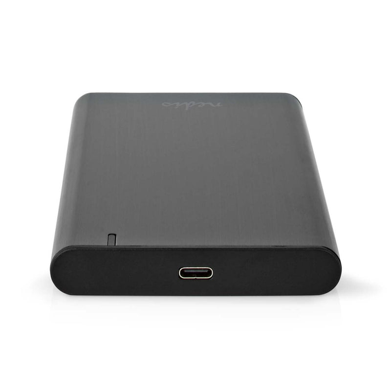 Nedis HDDE25410BK Hardeschijfbehuizing 2.5 &quot; Usb 3.2 Gen1 Usb Type-a / Usb Type-c&trade; Noteb