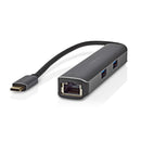 Nedis CCBW64210AT02 Usb Multi-port Adapter Usb 3.2 Gen 1 Usb-c&trade; Male Hdmi&trade; Female / Rj4