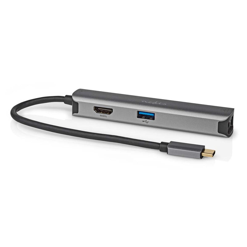 Nedis CCBW64210AT02 Usb Multi-port Adapter Usb 3.2 Gen 1 Usb-c&trade; Male Hdmi&trade; Female / Rj4