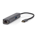 Nedis CCBW64220AT02 Usb Multi-port Adapter Usb 3.2 Gen 1 Usb-c&trade; Male Hdmi&trade; Output / Rj4