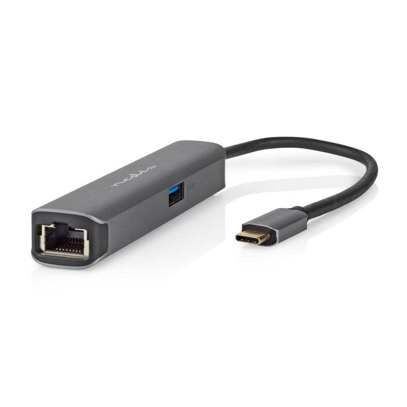 Nedis CCBW64220AT02 Usb Multi-port Adapter Usb 3.2 Gen 1 Usb-c&trade; Male Hdmi&trade; Output / Rj4