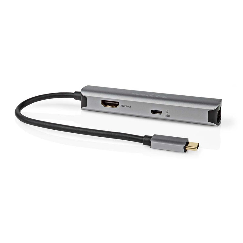 Nedis CCBW64220AT02 Usb Multi-port Adapter Usb 3.2 Gen 1 Usb-c&trade; Male Hdmi&trade; Output / Rj4