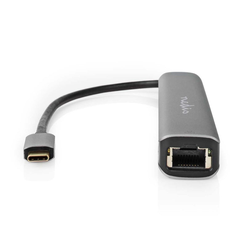 Nedis CCBW64230AT02 Usb Multi-port Adapter Usb 3.2 Gen 1 Usb-c&trade; Male Hdmi&trade; Output / Rj4