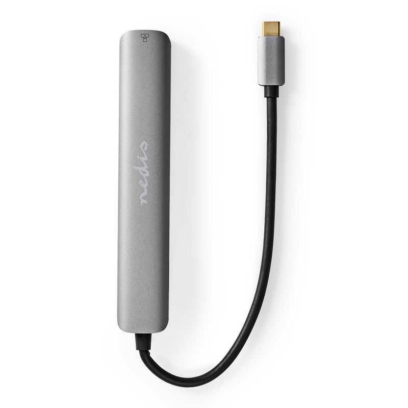 Nedis CCBW64230AT02 Usb Multi-port Adapter Usb 3.2 Gen 1 Usb-c&trade; Male Hdmi&trade; Output / Rj4