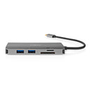 Nedis CCBW64240AT02 Usb Multi-port Adapter Usb 3.2 Gen 1 Usb-c&trade; Male Hdmi&trade; Output / Mic
