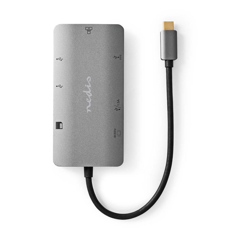 Nedis CCBW64240AT02 Usb Multi-port Adapter Usb 3.2 Gen 1 Usb-c&trade; Male Hdmi&trade; Output / Mic