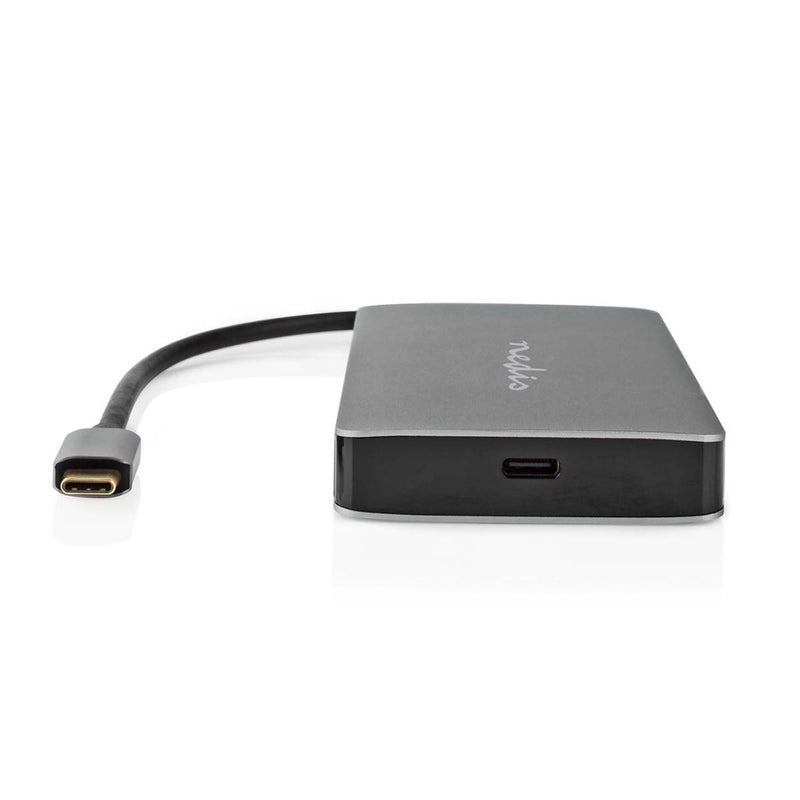 Nedis CCBW64250AT02 Usb Multi-port Adapter Usb 3.2 Gen 1 Usb-c&trade; Male Micro Sd / Rj45 Female /